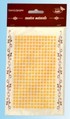 półperełki samoprz. 4mm 336 szt złote półperełki samoprz. 4mm 336 szt złote